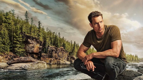 Crime Scene goats backdrop