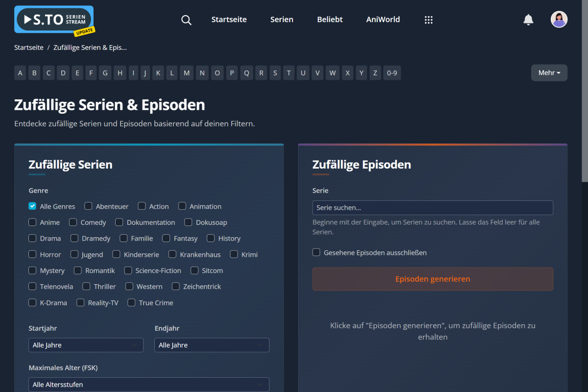 Random Shows & Episodes