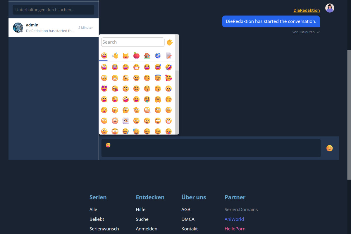 Conversations with Emojis