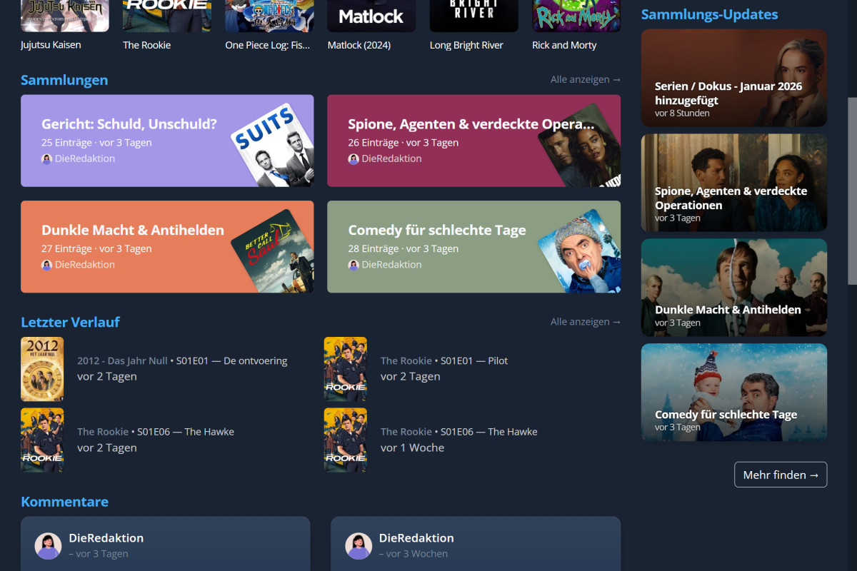 Profile - Collections & Activity