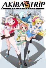 Cover Akiba's Trip: The Animation, Poster Akiba's Trip: The Animation