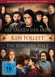 Die Säulen der Erde Cover, Poster, Die Säulen der Erde DVD