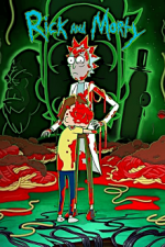 Cover Rick and Morty, Poster Rick and Morty