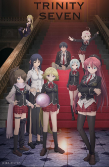 Trinity Seven, Cover, HD, Serien Stream, ganze Folge